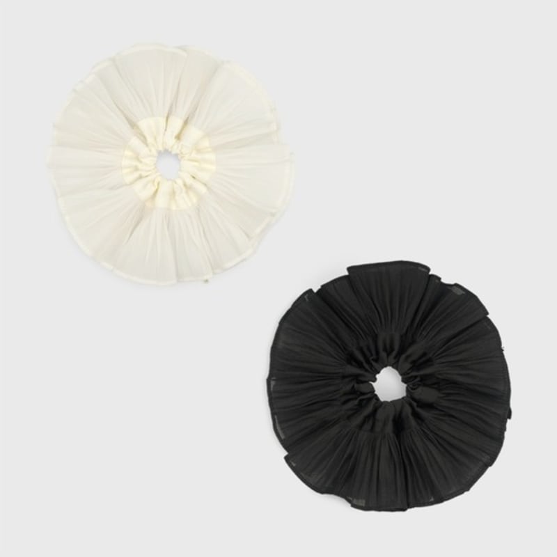 Jean Paul Clarisse Accordion Wide Scrunchie JP-25-087S