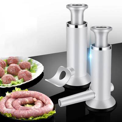 Wurst-Fleischbällchen-Füller-Injektor-Werkzeuge Fleischbällchen-Hersteller Hausgemachtes Wurst-Werkzeug Manuelle Wurst-Füllmaschine Küchenhelfer