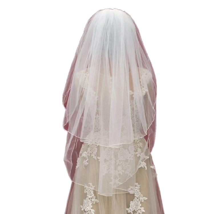 Wedding Veil for Wedding Party Bride Veil Sheer Head Scarf White