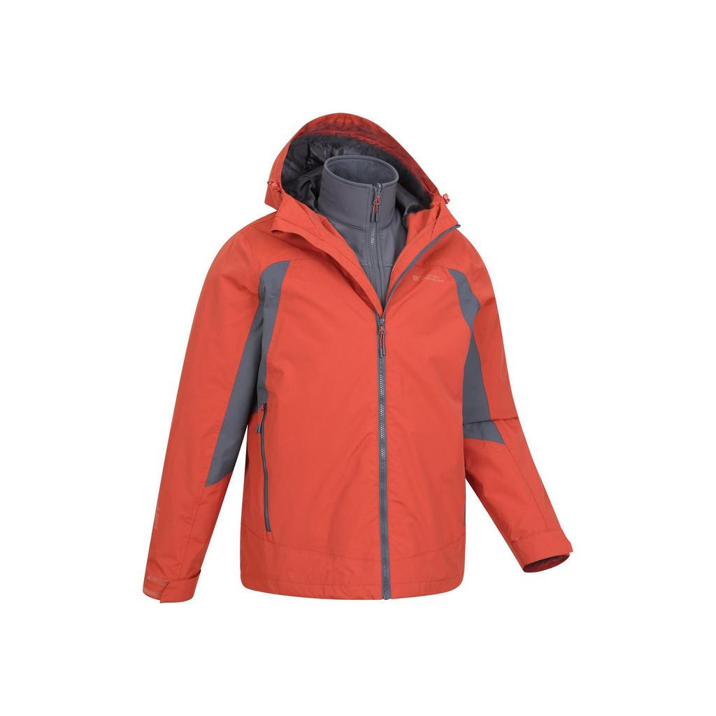 Mountain Warehouse Men's Mist 3 In 1 Waterproof Jacket