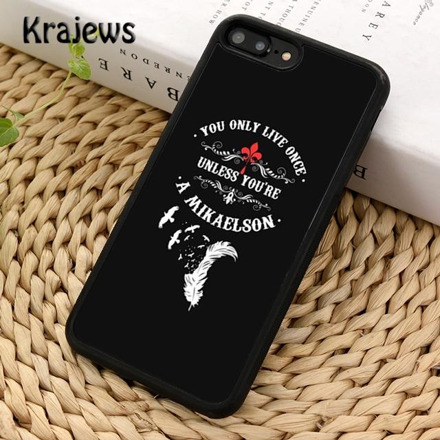 Krajews A Little Bit of Damon Vampire Diaries Phone Case For iPhone 17 Air 16 15 14 Plus 11 12 13 Pro Max Coque Fundas