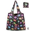 1Pc Foldable Shopping Bag Reusable Travel Grocery Bag Eco-Friendly Tote Bag