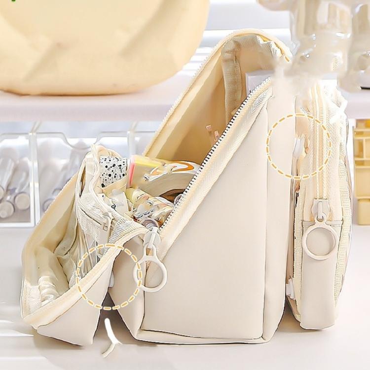 Simple Pencil Organizers Large Capacity Pencil Case Aesthetic Pen Bag School Accessories