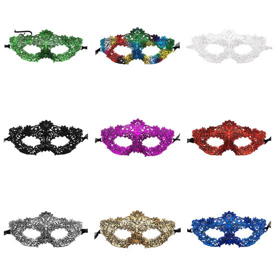 Women Lace Masque Sexy Venetian Masque Ladies Girls Upper Half-face Masque for Masquerades Costume Parties Prom Carnival