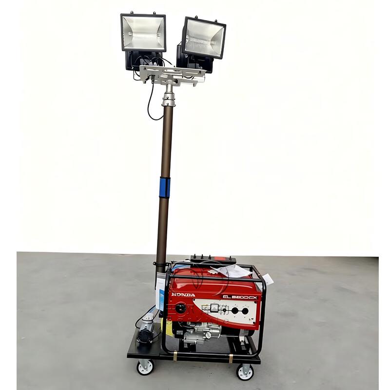 Xiao Bing SLW6110 Portable Automatic Lifting Work Light with 5KW Gasoline Generator