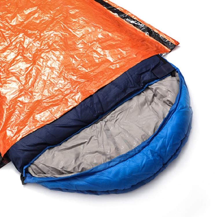 Watertight Emergency Sleeps Bag, Light Weight Survival Bivvy Bag Emergency Rescuing Blanket for Hiking Hunting Camping