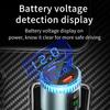 BC77 MP3 Player Ambient Light Digital Display Bluetooth-Compatible Car Charger FM Transmitter Support U-Disk