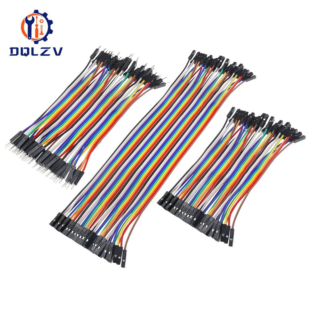 10/20/30/40CM 40Pin Jumper Wire DuPont Line DuPont Cable Connection Male To male+Female To Female And Male To Female