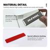 Pour Haval Autocollant Métallique Badge en Aluminium Emblème Autocollant Accessoires de Voiture H6 F7 H9 H2 Jolion F7X F7H H5 H7 H2S H8 H3 H4 H1 F5 M4