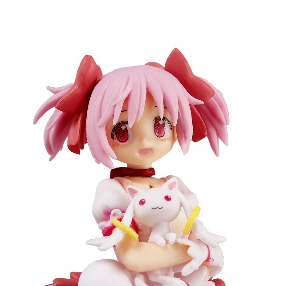 18cm Puella Magi Madoka Magica Aniem Figure Kaname Madoka Action Figure Magic Girl Model Decor Statue Dolls Toys Christmas Gift