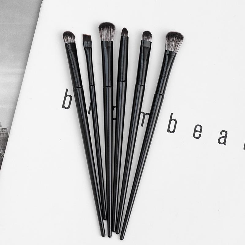 6-Piece Eye Brush Set: Eyeshadow & Concealer Tools