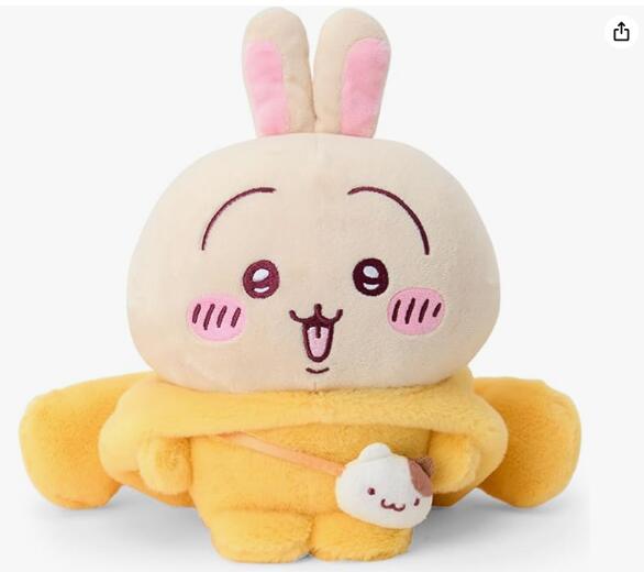Sanrio Chiikawa Characters Series 2025 Character Goods Plush Toy (Rabbit Pompompurin)