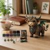 Set per Lavorazione con Perline Mucca delle Highlands Kit Perline, Mitico Fai da Te Passo dopo Passo Tutorial Animale 3D con Perline, Progetto Artistico per Adulti Adolescenti Regalo Fatto a Mano Completo