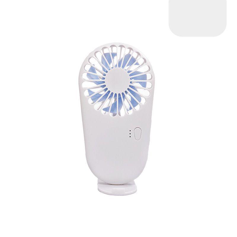 Handheld Mini Usb Fan With Holder Portable And Adjustable For Outdoor Travelling