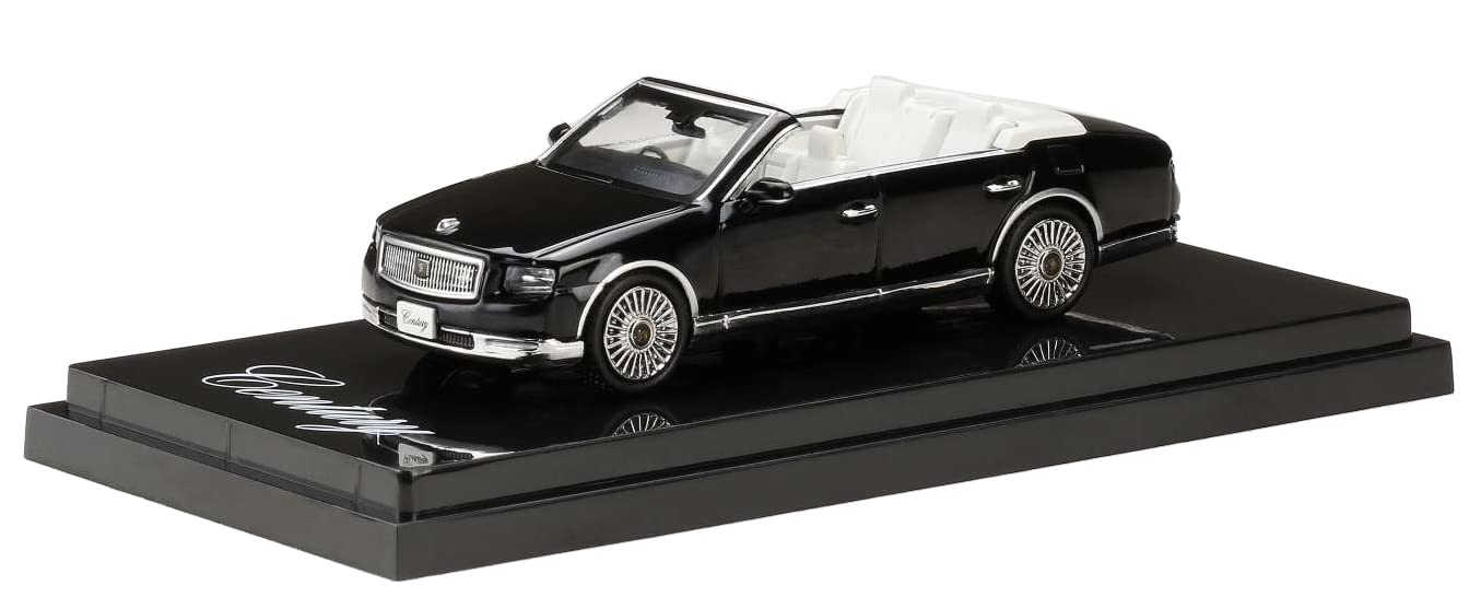 

HJ64 Toyota Century Convertible Black Finished Product HJ643019CBK 1/64 чёрный
