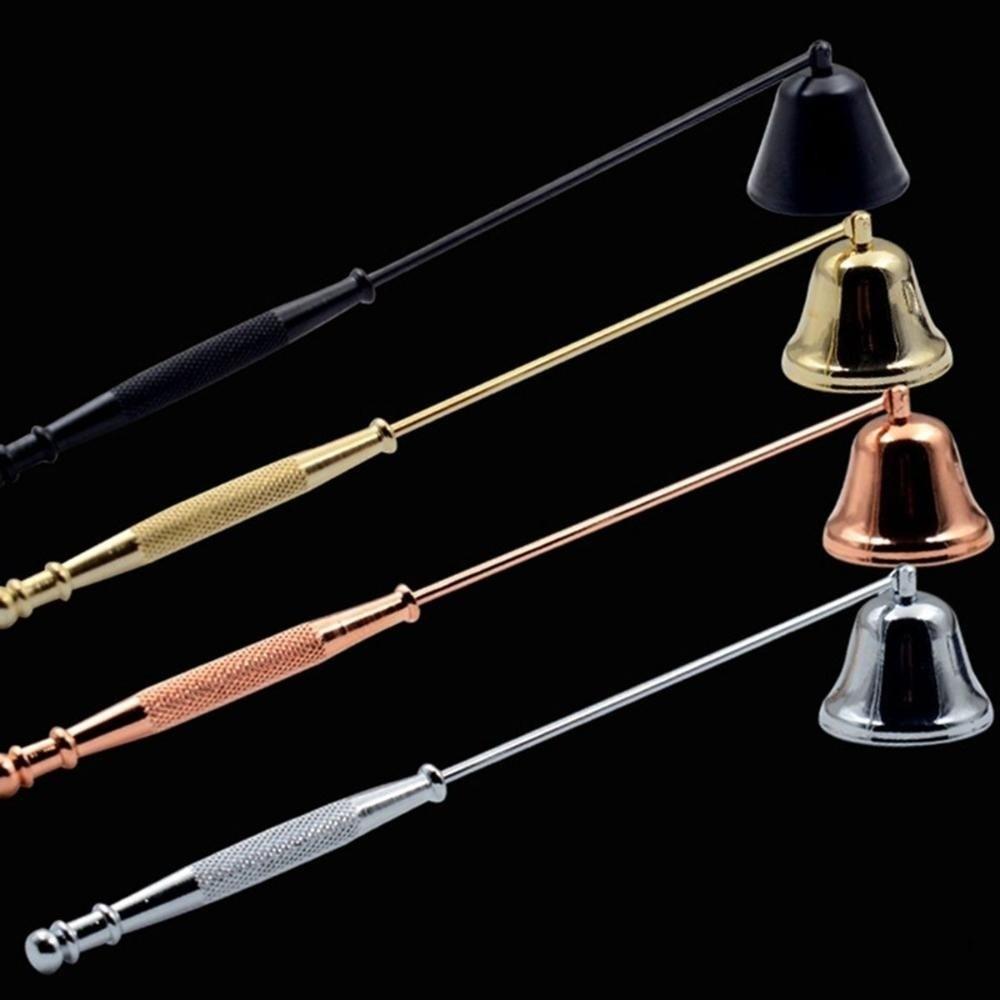 Long Handle Bell Shape Candle Damper Extinguish Putting Accessories Candle Accessories  Home