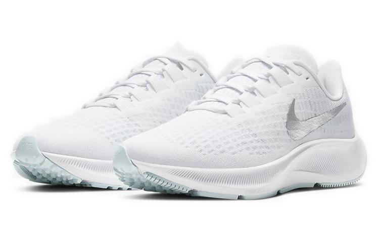 Nike Air Zoom Pegasus 37 White Metallic Silver Women's BQ9647-101