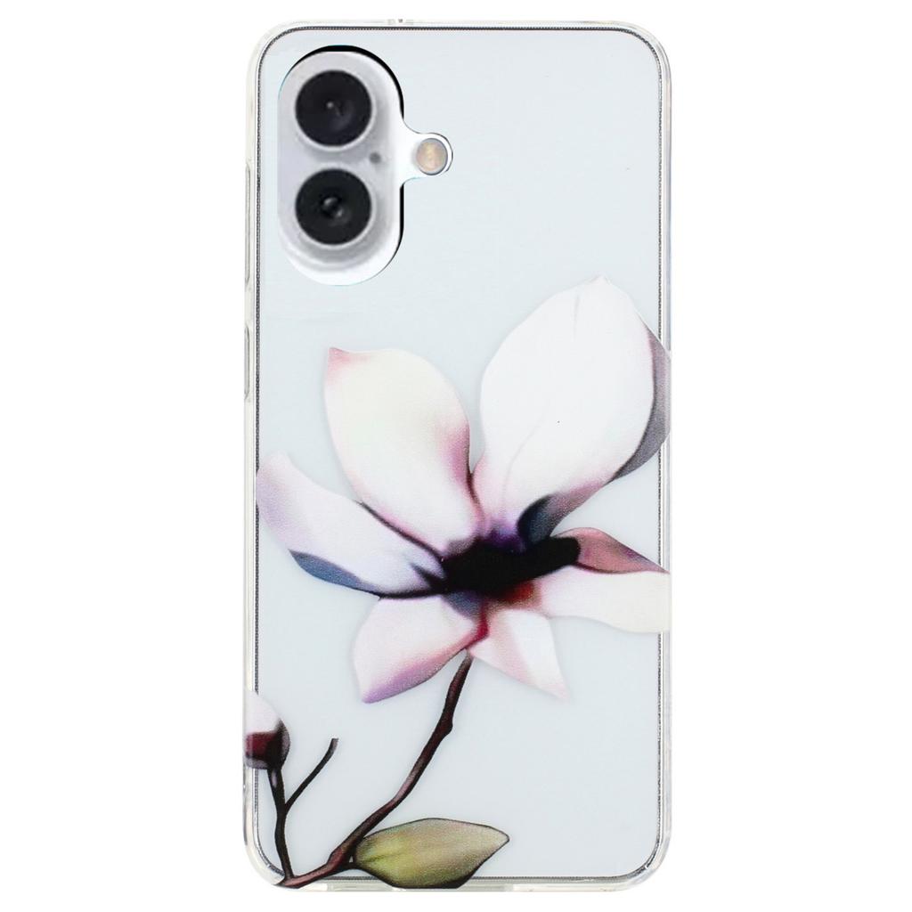 For iPhone 16 Case Pattern Printing Flexible TPU Mobile Phone Cover
