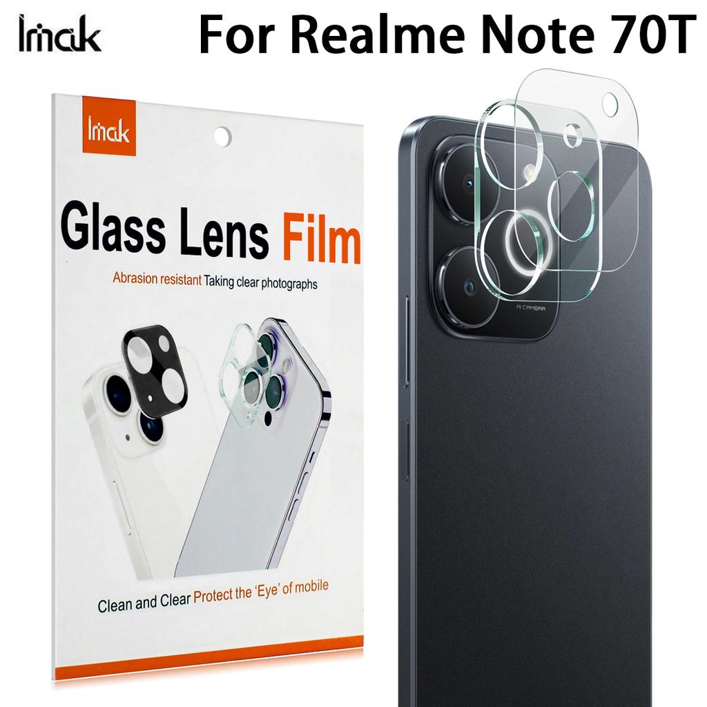 Pro Realme Note 70T Sklo IMAK Vysoké rozlišení Integrovaná skleněná fólie na objektiv