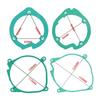 7Pcs Car Air-Diesel-Gasket+Ceramic Glow Plug Kit For Chinese Diesel Heater 2-8KW