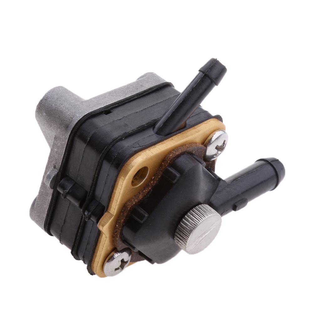 Bomba de combustible para motocicleta y barco (1/3 piezas, con junta) para motores fueraborda Johnson Evinrude de 9,9/15 hp (9,9/10/15 hp) 18-7350 397839