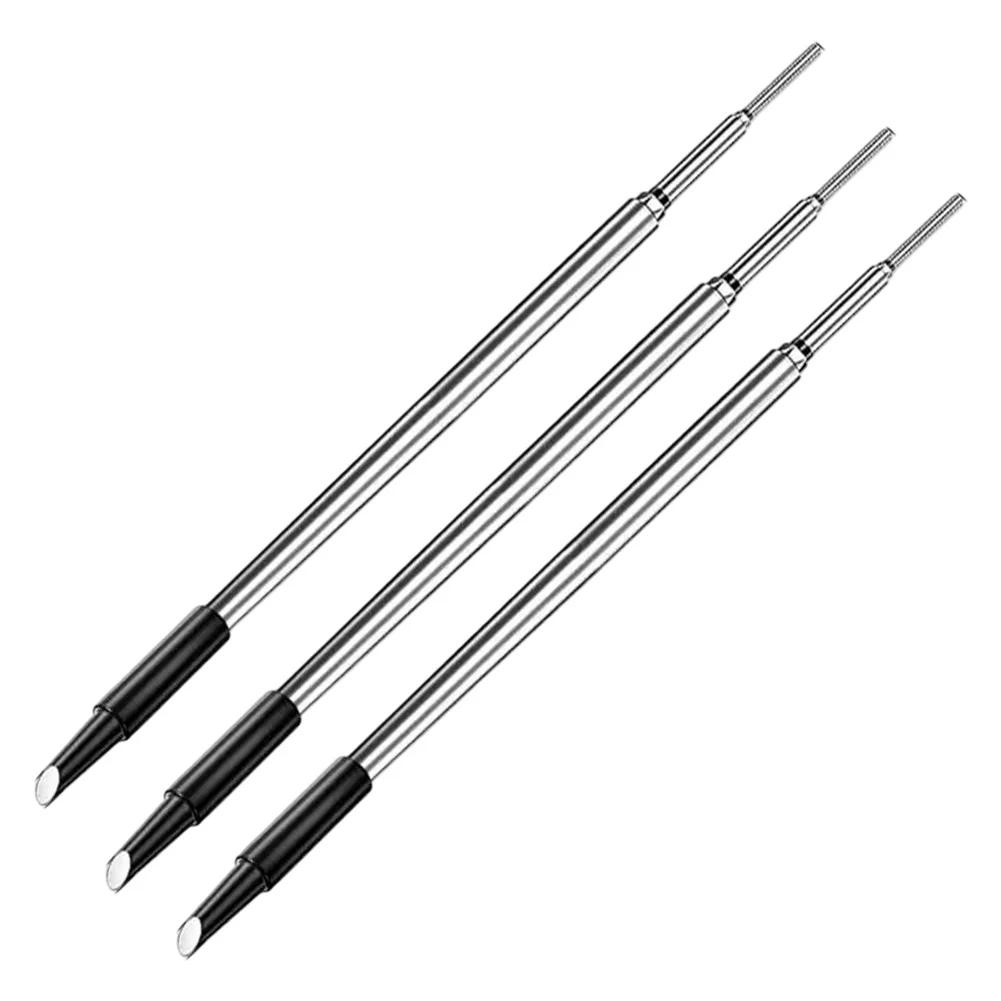 Metal Soldering Iron Tips Set 3pcs K Type C Type B Type for C210 Soldering Iron For Precision Electronic Component Work