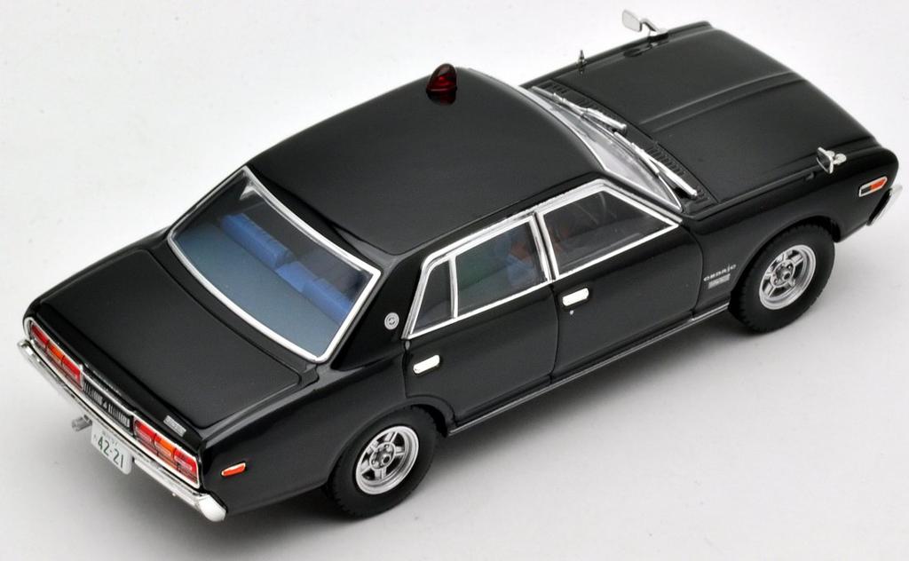 Tomica Limited Vintage Keisatsu 02 Cedric Patrol Car Completed LV-N43-Seibu (Black)
