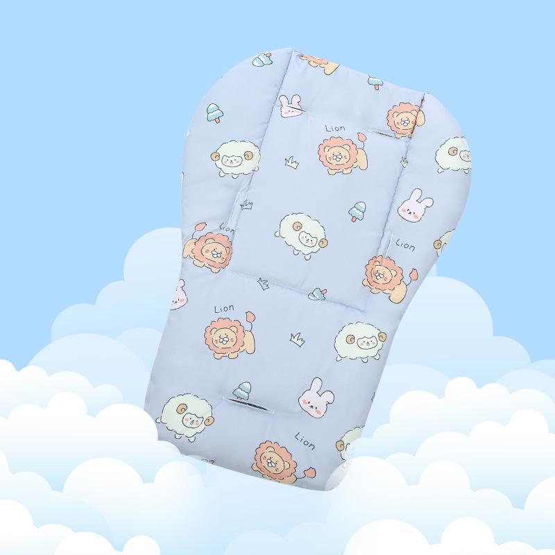 Cuscino Spesso in Cotone per Seggiolino Passeggino e Sedia Alta per Bambini