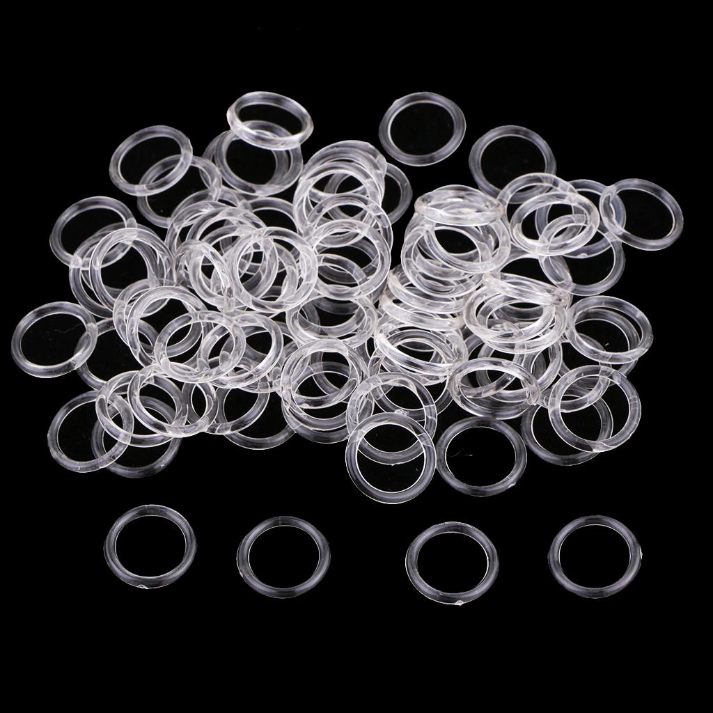 Underwear Bra Strap Adjuster Nylon O Ring Lingerie Slide Buckle for Bathing Suit Sewing Craft