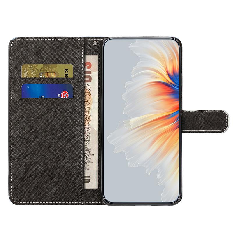 3D Pattern Printing Leather Phone Case for Honor X6a 4G/X6b 4G/X6c 4G Stand Wallet Flip Cover with Strap