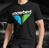 Snowbird Logo Merchandise Aktives T-Shirt Lustiges Logo Amerikanisches Herren-T-Shirt