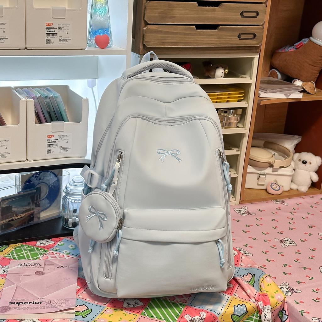 Schoolbag, Middle School Backpack, Girl's High School Look, Ins-style Minimalist, Large-capacity Backpack, High School, Elementary School