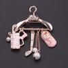 European and American Fashion Women's Creative Hanger Sewing Machine Ins Brooch Literary Pin Bag Clothes Accessories
