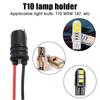 1-10pcs T10 W 5W Auto Wig Gloeilamp Socket Connector for Houder Verlengstuk Led Lamp Lampvoet Houder Wig Basis Gloeilamp Plug