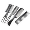 10pcs/lot Black Makeup Comb Set Styling Hairdressing Comb Barber