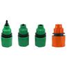 Fast Coupling Adapter with 4/7mm 8/11mm Hose Connector Drip Tape for Garden Irrigation Plastic Quick Connector Kits Tube Joint