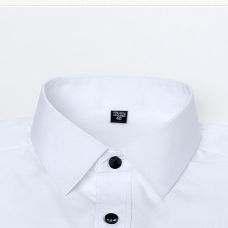 Весенне-летняя тонкая мужская рубашка с длинными рукавами — фото 4