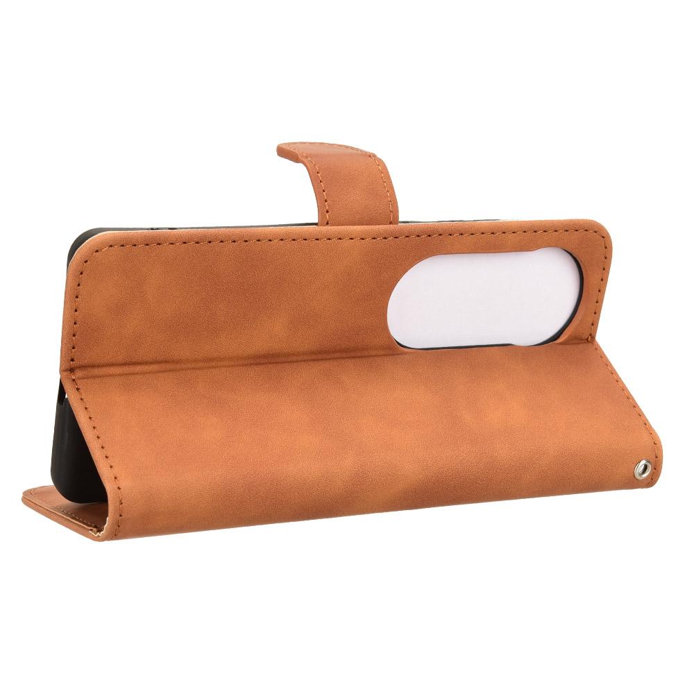 For vivo S19 5G Cell Phone Case Magnetic Clasp Skin-Touch PU Leather Wallet Cover