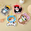Cute Cat Kitchen Toilet Handkerchief Soft Bathroom Kerchief Cartoon Hand Towel