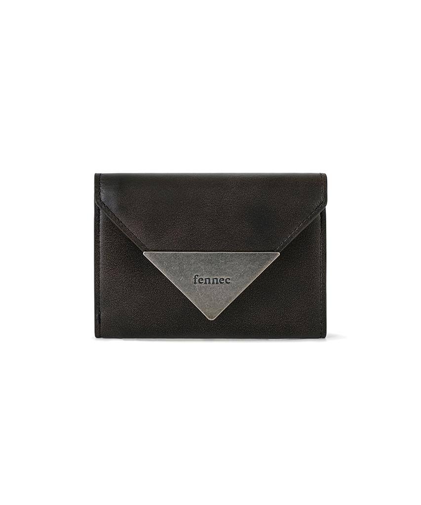Fennec Matt Triangle Wallet – Brown
