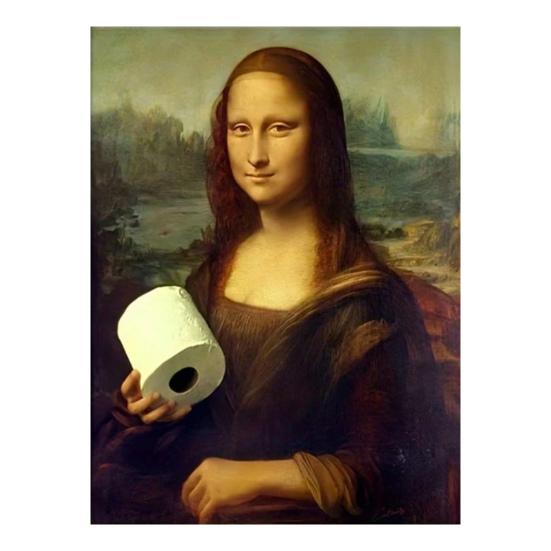 

Смішний Постер Настінного Мистецтва Вінтажний Портрет Леді Постер для Ванної Кімнати Гумористичний Ретро Без Рами Постер на Полотні для Дому Вітальні Спальні Їдальні Декор 30x40cm