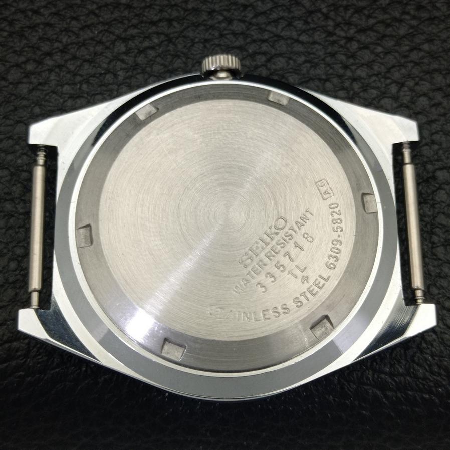 MONTRE HOMME AUTOMATIQUE SEIKO EXPO 70 6309A RÉVISÉE JAPON CADRAN CRÈME a427222-2 QRL-a427222