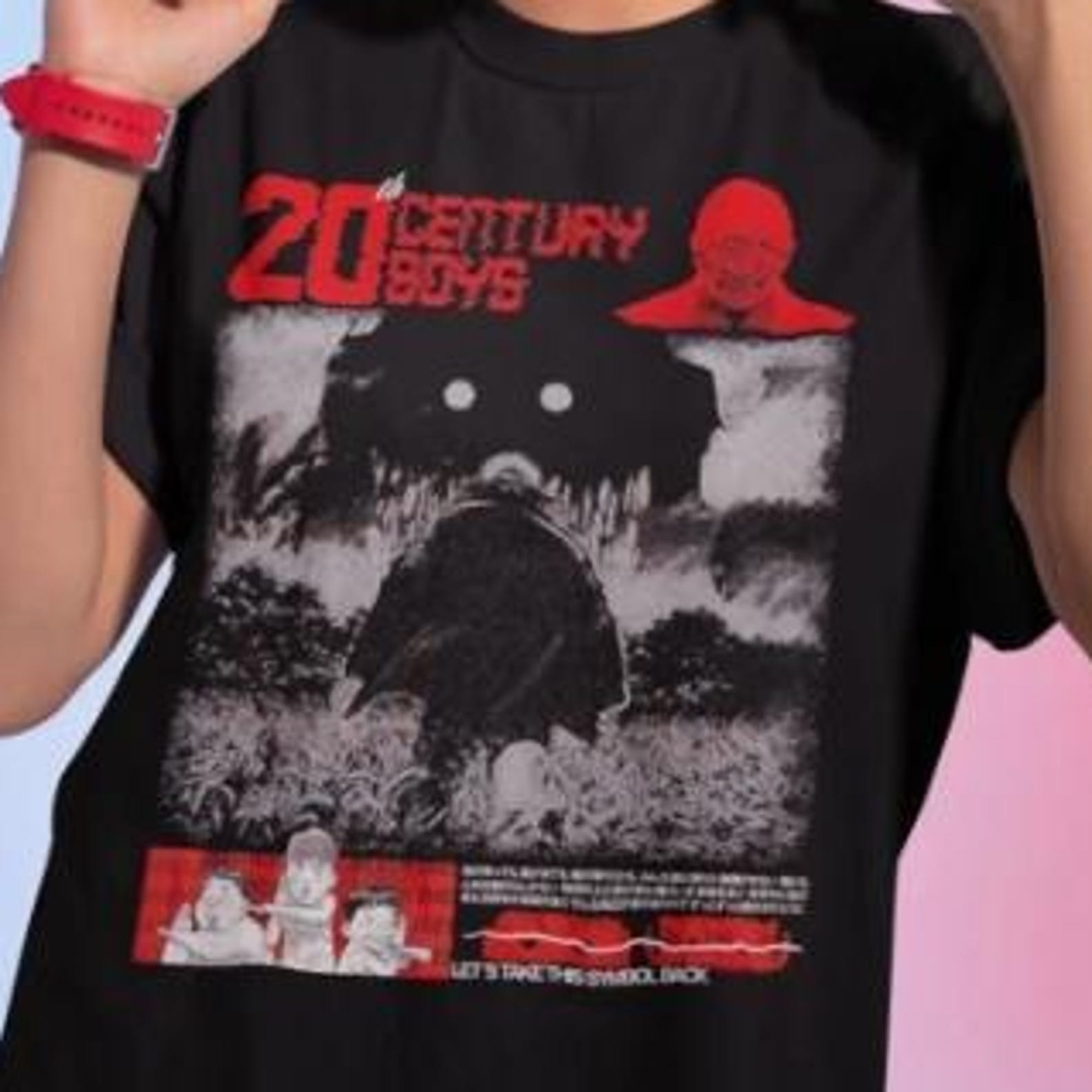 Unisex T-Shirt We are all friends - 20th Century Boys Naoki Urasawa Tshirt twentieth century boys, manga, anime, vintage, retro, shonen S