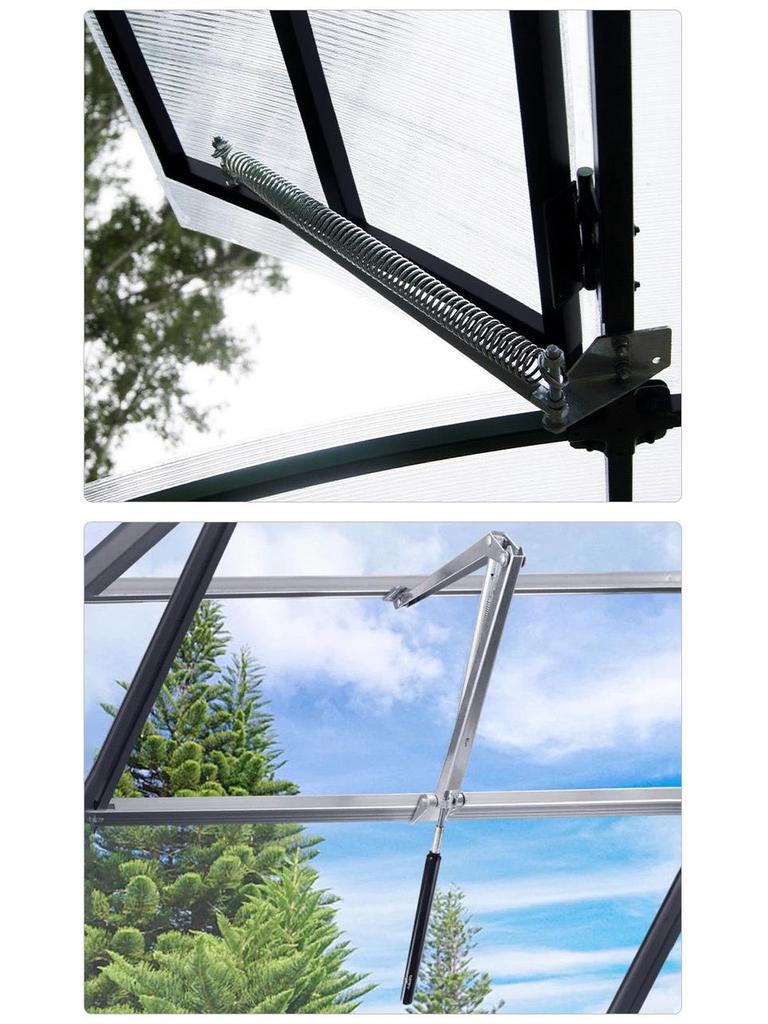 Αυτόματος Ανοιχτήρι Παραθύρου για Έλεγχο Θερμοκρασίας Θερμοκηπίου & Ηλιοθεραπευτηρίου με Μονό/Διπλό Ελατήριο