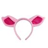 New! 3pcs/set Animal Costume Set Children Super Soft Pig Headband Nose Tail Three-piece Set For Party