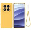 For Xiaomi POCO M8 Pro 5G Case Soft Premium Liquid Silicone Strap Cover with Flocking Inside for Poco M8