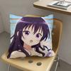 1pc Rize Tedeza Anime Characters Pillow Case Fashion Square Pillowcase Bedroom Sofa Room Ins Decoration Leisure