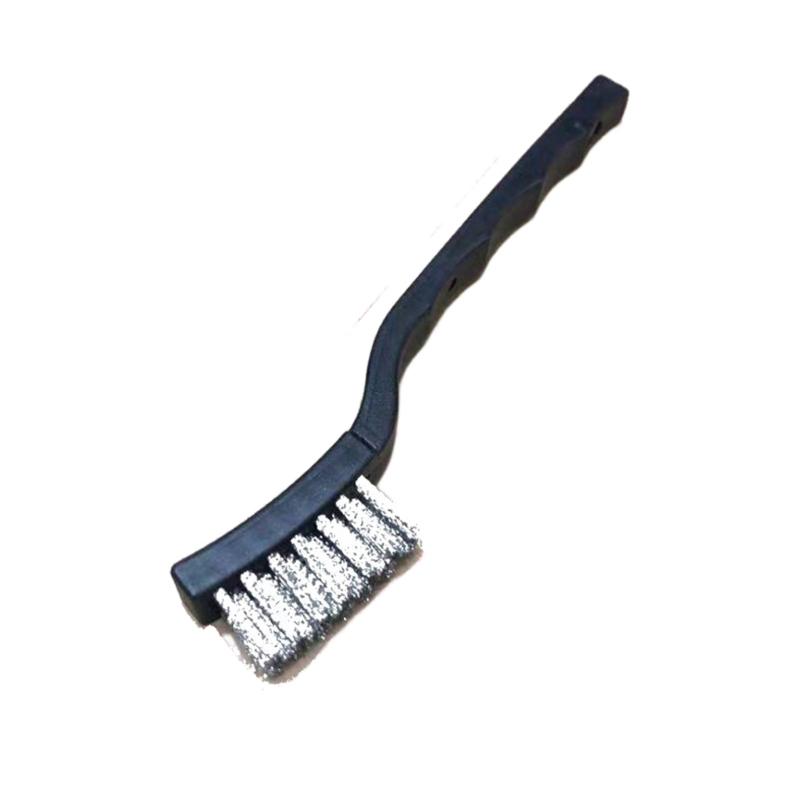 Heavy Duty Copper /Steel Wire Rust Removal Cleaning Brush For Metal Surfaces Ergonomic Handle MultiPurpose Cleaning Tool