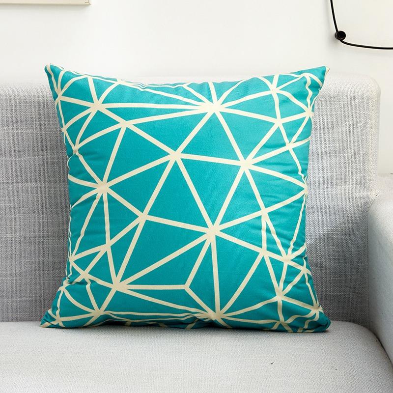 Creative Pattern Pillowcase Dormitory Decoration Office Living Room Sofa Home Pillowcase