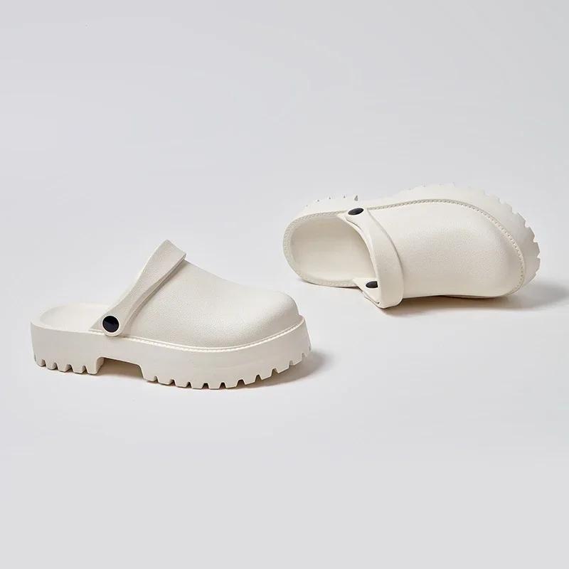 Fashion Nursing Clogs EVA Medical Shoes for Women Men Hospital Doctors Nurse Surgical Footwear Light Weight Anti Slip Garden Slippers